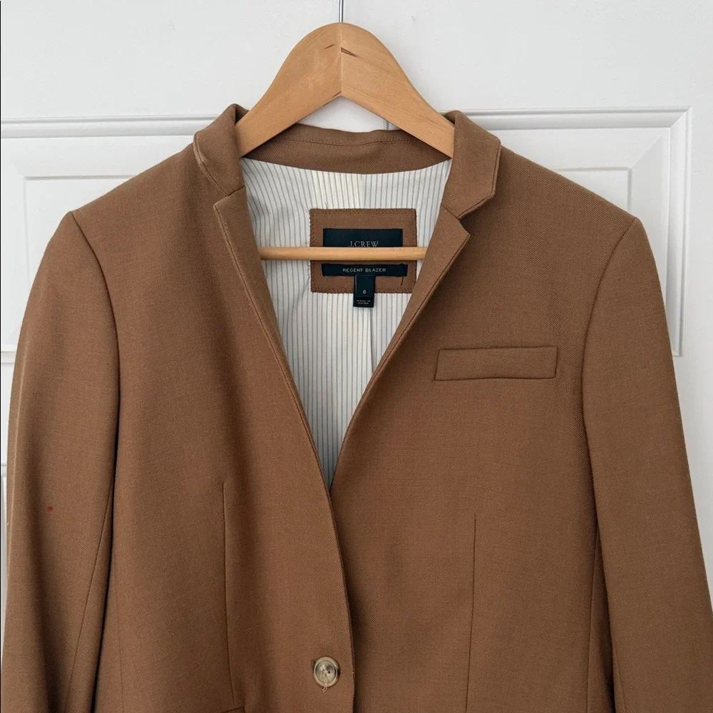 J. Crew Schoolboy Regent Brown Blazer - Picture 2 of 14